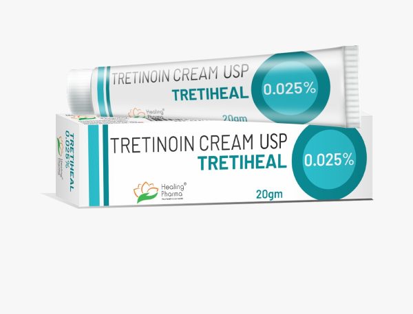 tretiheal-третиноин-крем-0-1-025-20 г-производитель-Индия-экспортер-оптом