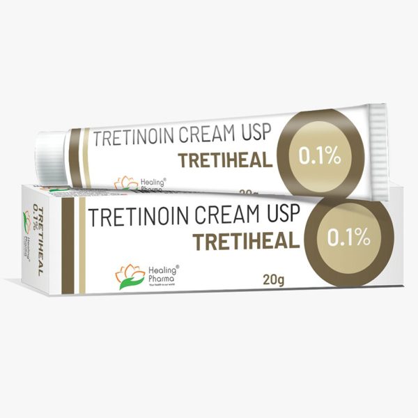 tretiheal-третиноин-крем-0-1-025-20 г-производитель-Индия-экспортер-оптом